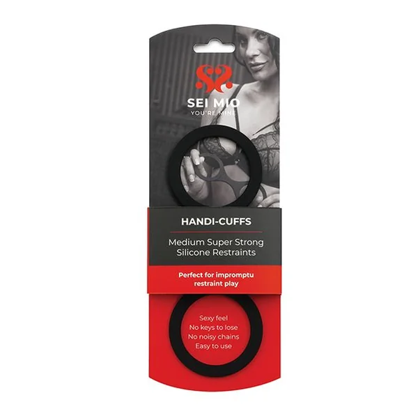 Sei Mio Handi Cuffs Super Strong Silicone Restraints