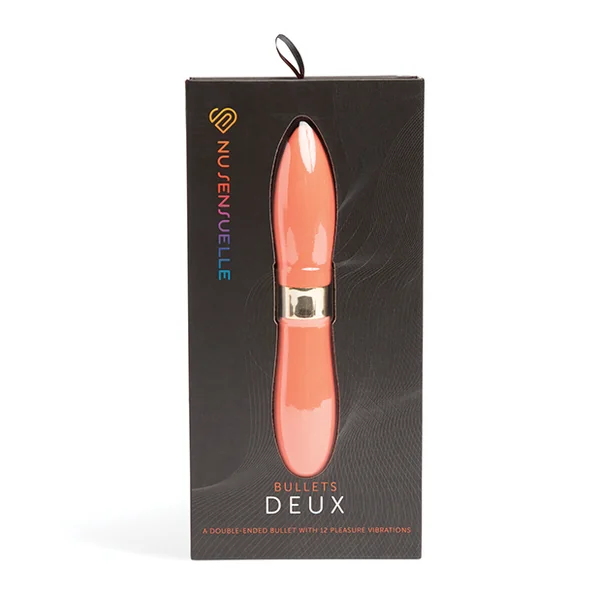 SENSUELLE DOUBLE ENDED DEUX BULLET CORAL
