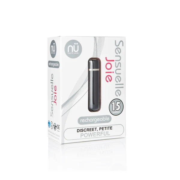 Sensuelle Joie 15 Function Bullet - Black