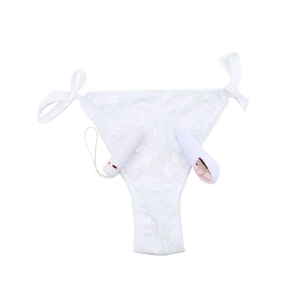 SENSUELLE PLEASURE PANTY WHITE REMOTE CONTROL