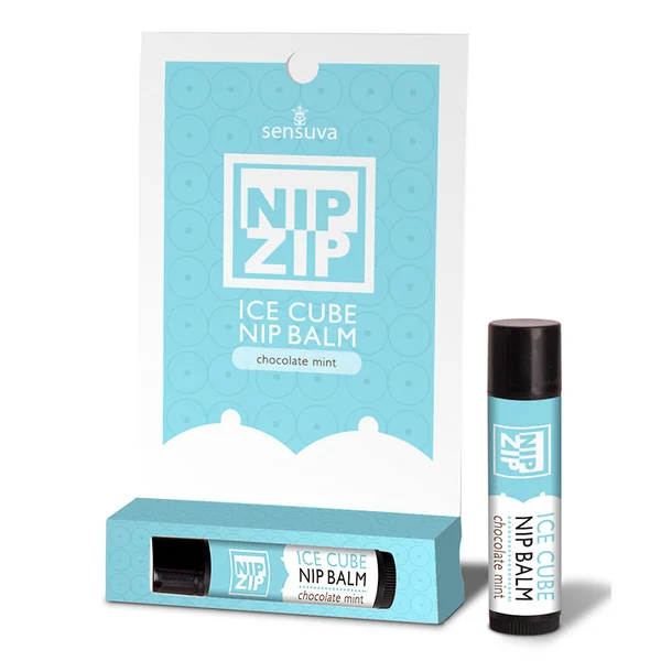 Sensuva – Nip Zip Ice Cube Nipple Balm – Chocolate Mint