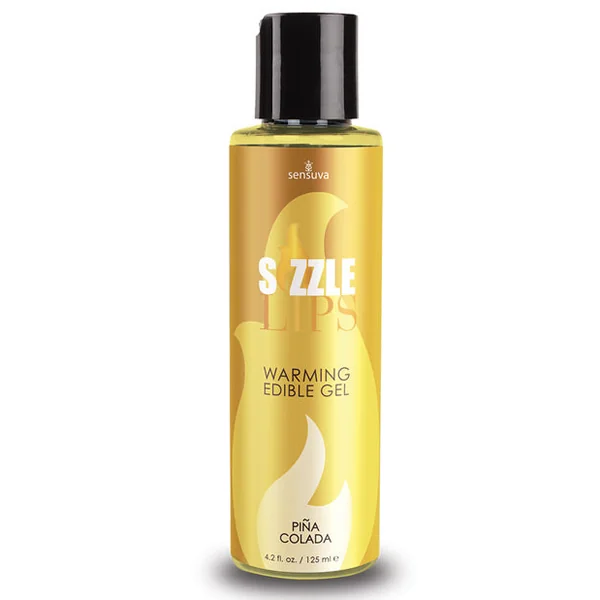 Sensuva Sizzle Lips Warming Gel - 4.2 Oz