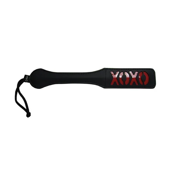Sex and Mischief Xoxo Paddle - Black