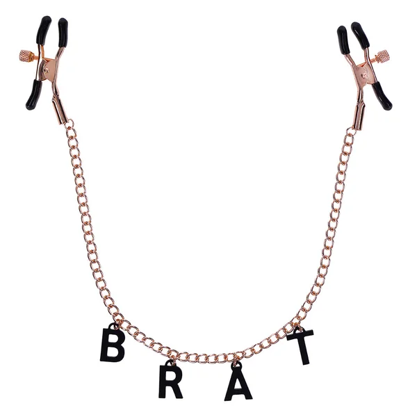 Sex & Mischief Charmed Brat Chain Nipple Clamps