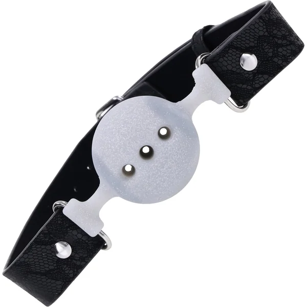 Sex & Mischief Lace Silicone Breathable Ball Gag