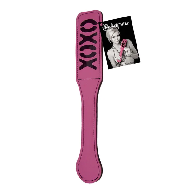 Sex & Mischief Xoxo Paddle - Pink