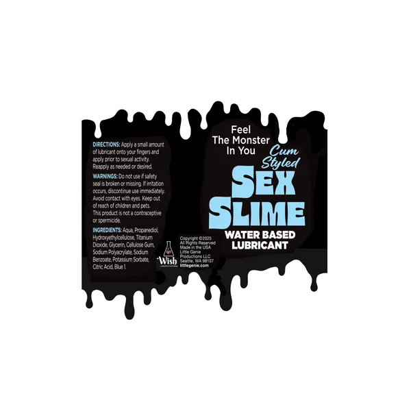 SEX SLIME CUM STYLE BLUE 4 OZ
