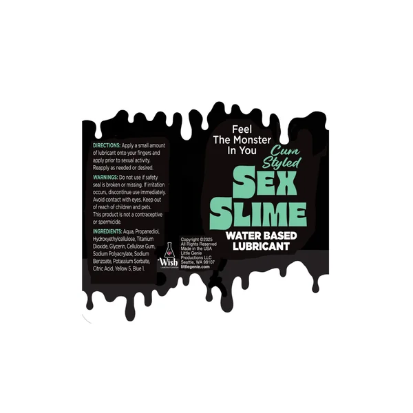 SEX SLIME CUM STYLE GREEN 2 OZ