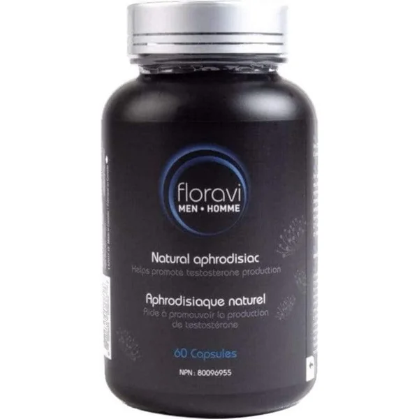 Sexual Supplement - Floravi - Natural Aphrodisiac Capsules - Men