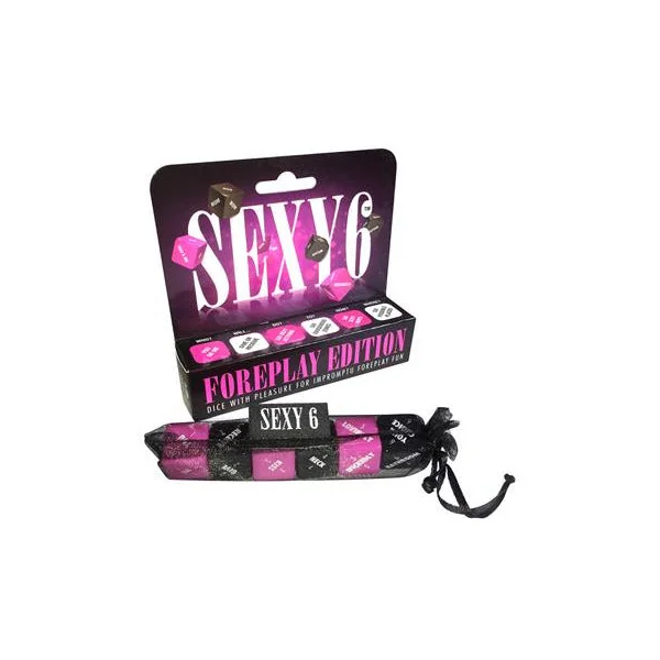 Sexy6 Foreplay Edition Dice Game by Creative Concepts