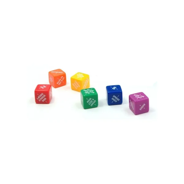 Sexy 6 Pride Edition Couples Dice Game