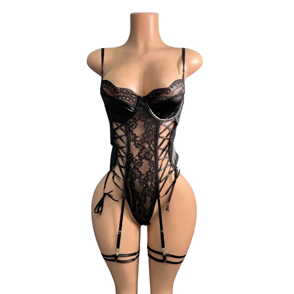 Sexy Fitted Bodysuit Lingerie Set #029
