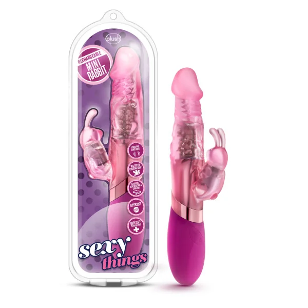SEXY THINGS RECHARGEABLE MINI RABBIT PINK