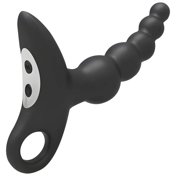 Sexyland Sabre Vibrating Silicone Anal Beads Probe With Handle