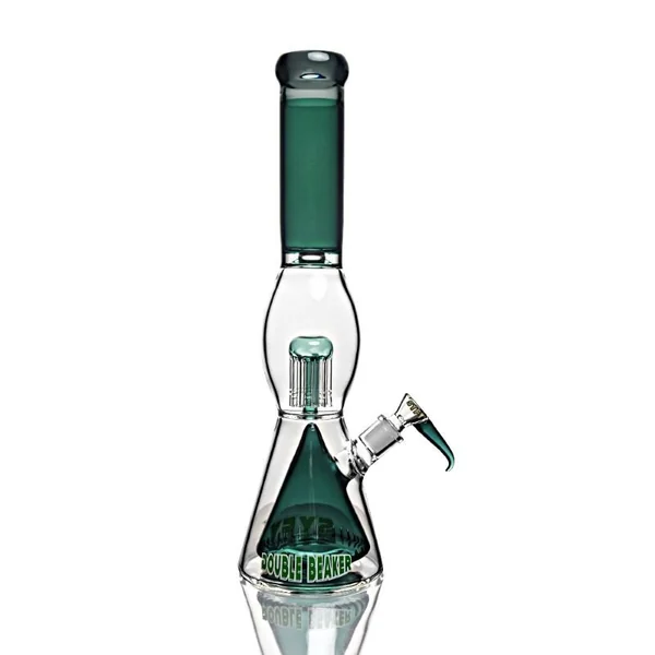 SF58 Teal SYFY Beaker In Built Dual Beaker Bong