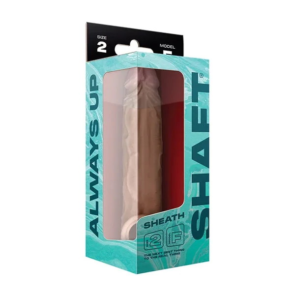 Shaft Model F Flexskin Liquid Silicone 8.8″ Sheath – Pine