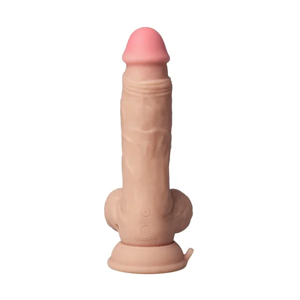 Shaft Vibrating Model A Dildo with Balls