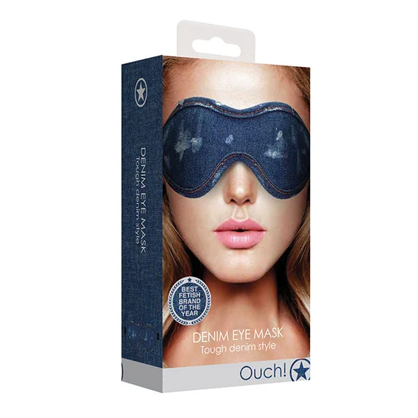 Shots Denim Eye Mask