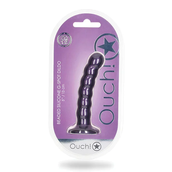 Shots Ouch 5" Beaded G-spot Dildo