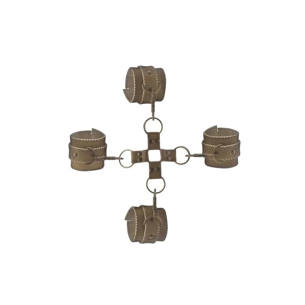 Shots Ouch! Brown Hogtie