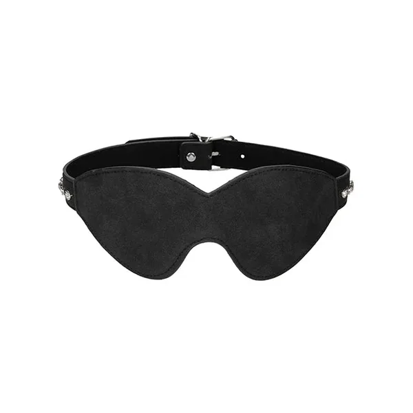 Shots Ouch Diamond Studded Eye Mask – Black