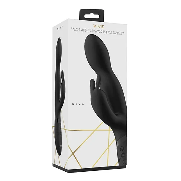 Shots Vive Niva Rotating Rabbit – Black