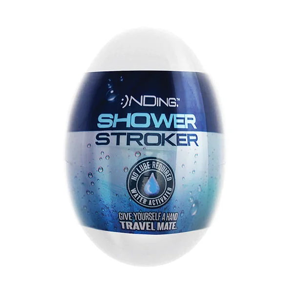 Shower Stroker Travel Mate - White