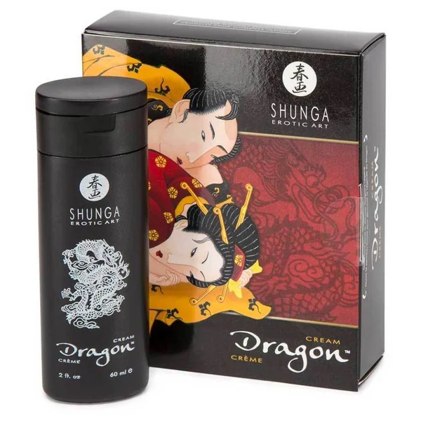 Shunga Dragon Penis Intensifying Cream 2 oz