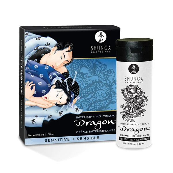 Shunga Dragon Sensitive Cream - 2 Oz