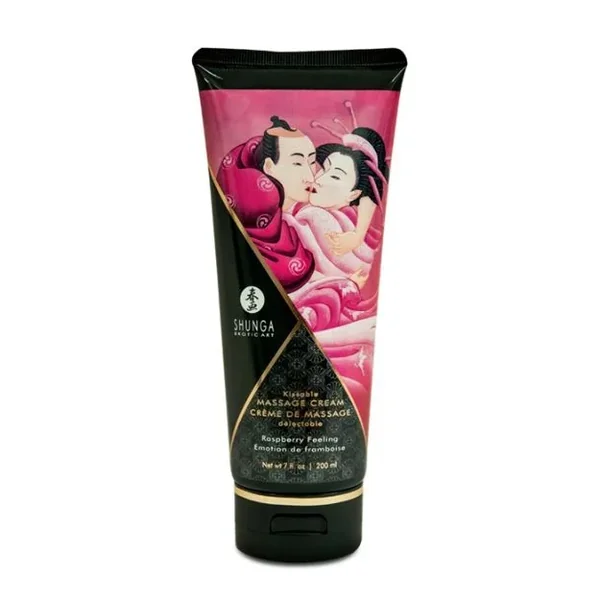 SHUNGA EDIBLE MASSAGE CREAM RASPBERRY
