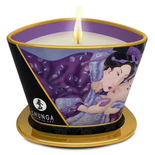 Shunga Libido Scented Massage Candle - Exotic Fruits