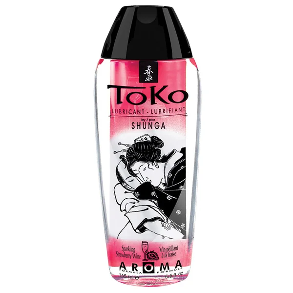 Shunga Toko Aroma Lube - Sparkling Strawberry Wine 5.5oz
