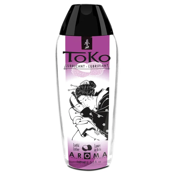 Shunga Toko Aroma Lubricant Lustful Litchee- 8.5 Oz.