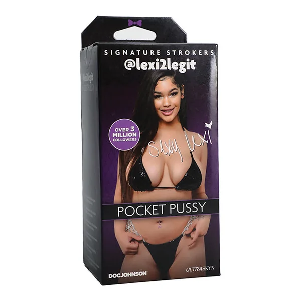 Signature Stroker Girls of Social Media Ultraskyn Pocket Pussy-@lexi2legit