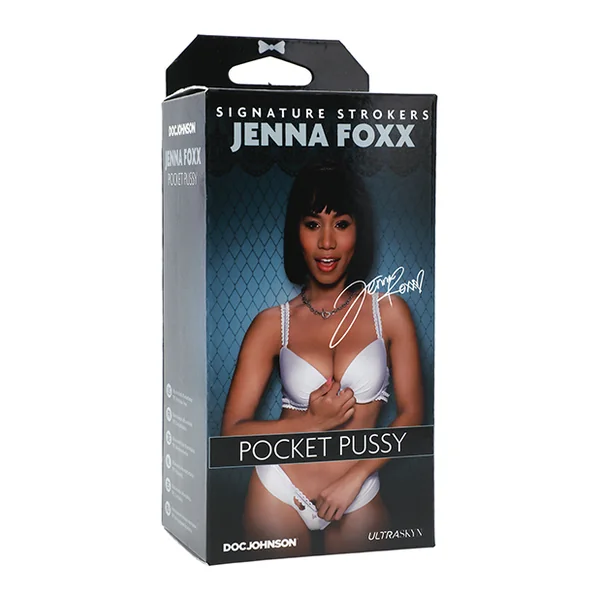 SIGNATURE STROKERS JENNA FOXX ULTRASKYN POCKET PUSSY CHOCOLATE