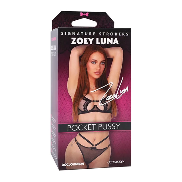 Signature Strokers ULTRASKYN Pocket Pussy - Zoey Luna, Vanilla