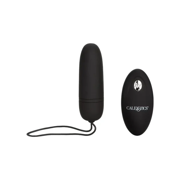 Silicone Bullet with Remote Control – Black
