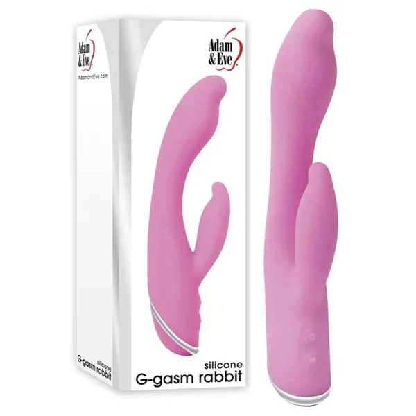 Silicone G-Gasm Rabbit Vibrator Adam & Eve
