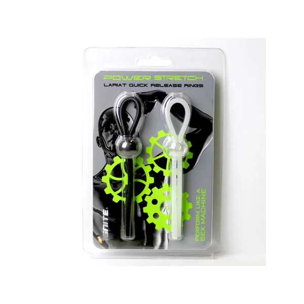 SILICONE LARIAT QUICK RELEASE RINGS 2 PACK