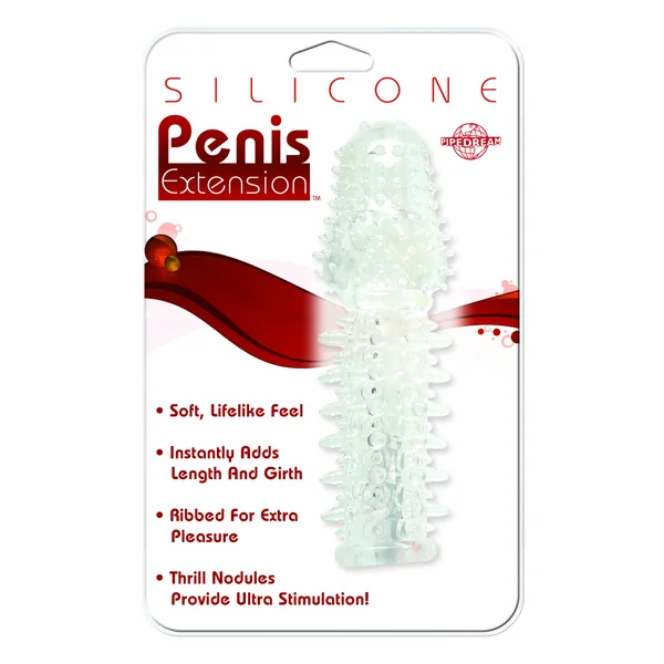 SILICONE PENIS EXTENSION CLEAR