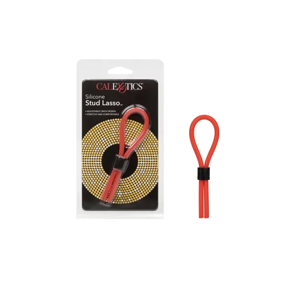 Silicone Stud Lasso – Red