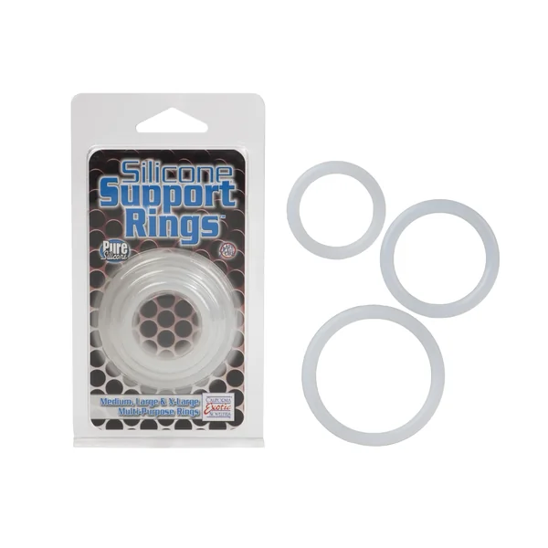 SILICONE SUPPORT RINGS CLEAR