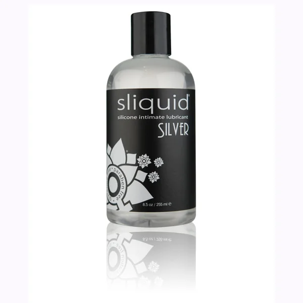 Silver Intimate Glide Silicone Lubricant by Sliquid