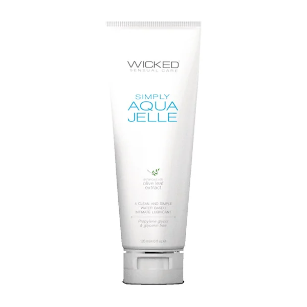 Simply Aqua Jelle Fragrance Free Lubricant - 4 Fl. Oz.