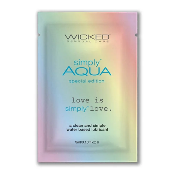 Simply Aqua Special Edition Lubricant by Wicked®