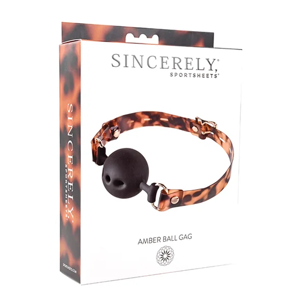 SINCERELY AMBER BALL GAG