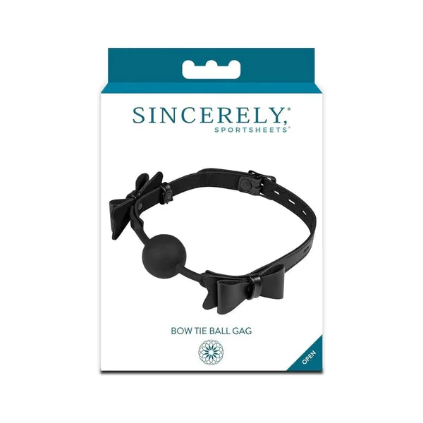 Sincerely Bow Tie Ball Gag by Sportsheets