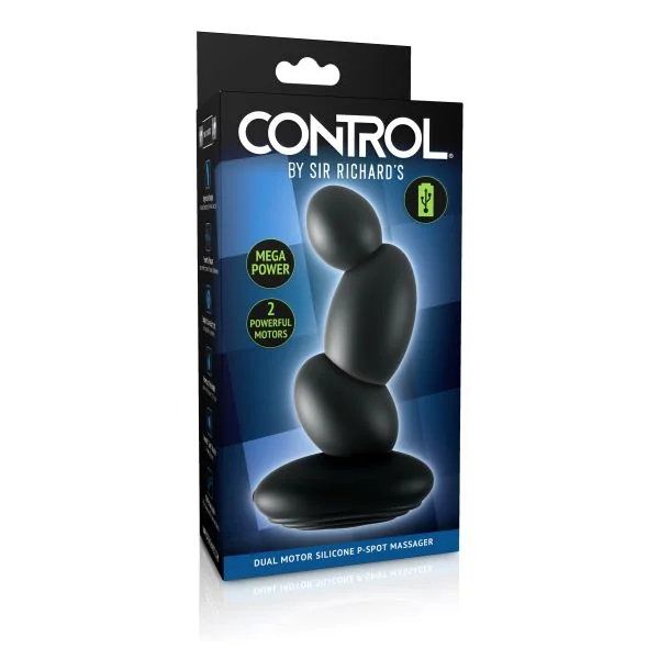 SIR RICHARD’S CONTROL DUAL MOTOR P SPOT MASSAGER