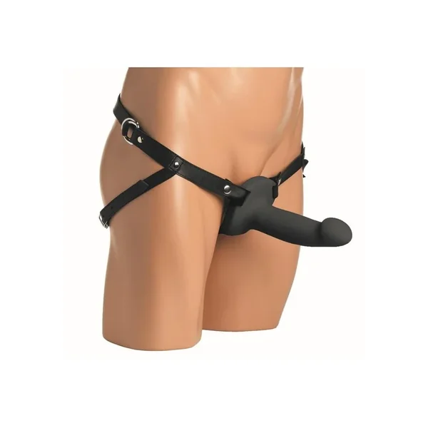 Size Matters 2 Erection Smooth Silicone Penis Sheath – Black