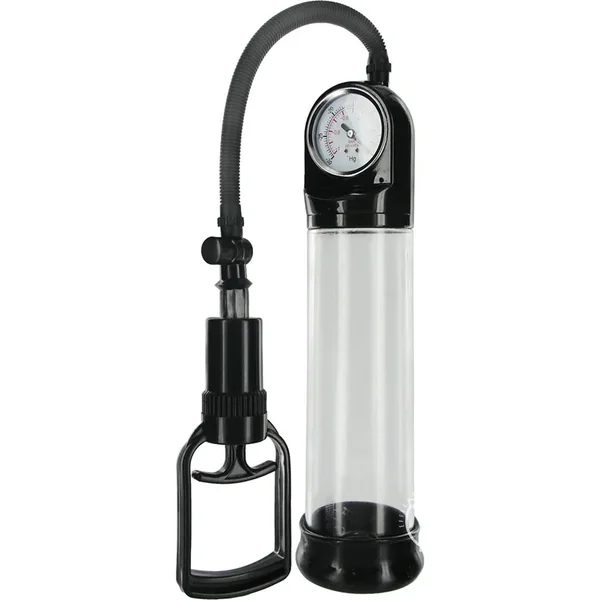 Size Matters Deluxe Trigger Penis Pump Clear